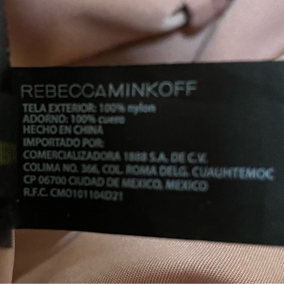 Rebecca Minkoff Dusty Pink Spring/Summer Nylon 11” Julian Backpack - Picture 9 of 10